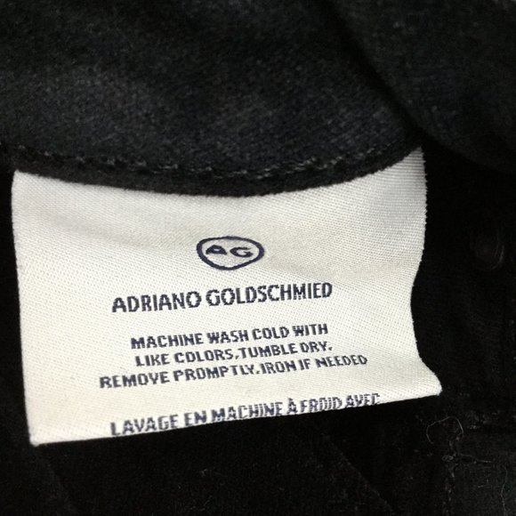 AG Adriano Goldschmied Black Super Skinny The Legging Ankle Jean 24 - Picture 10 of 12